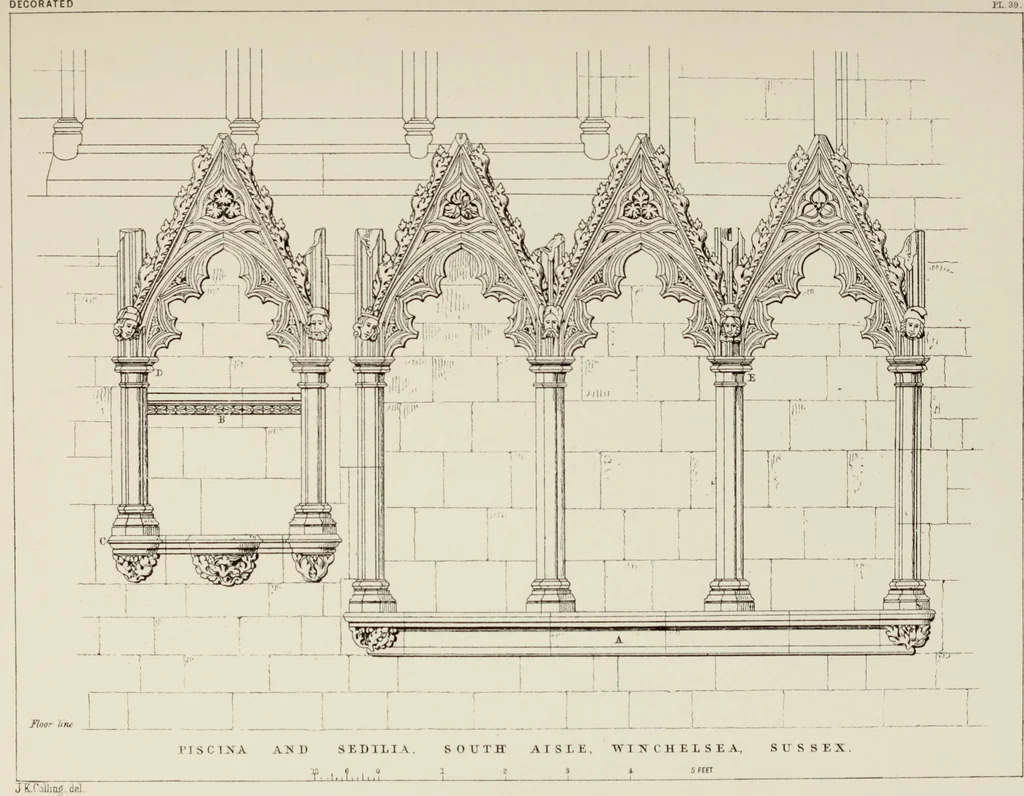 An illustration from Details of Gothic architecture, 1890, leaf 158