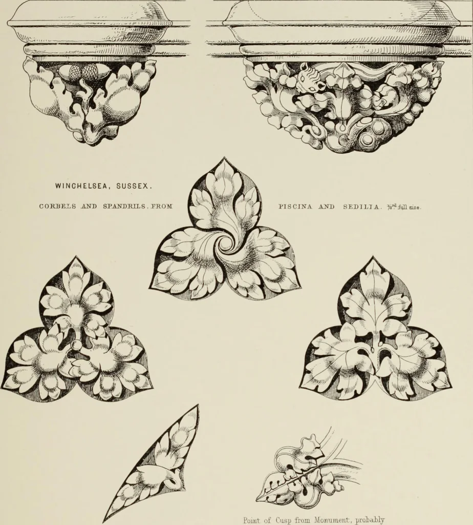 An illustration from Details of Gothic architecture, 1890, leaf 170