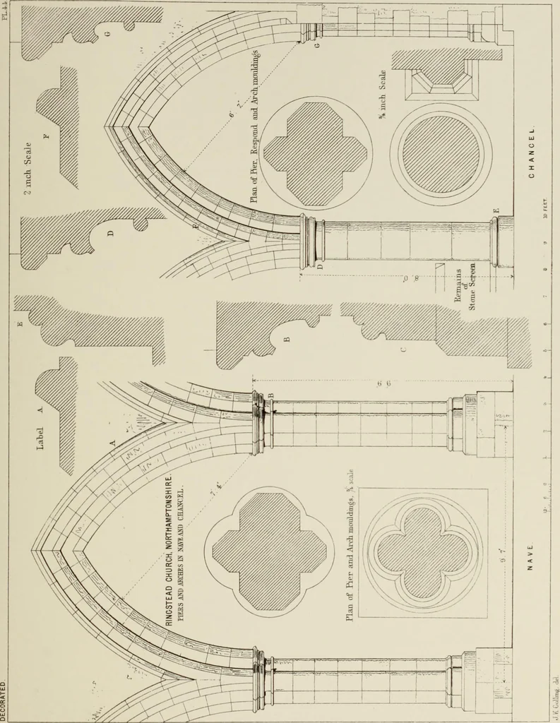 An illustration from Details of Gothic architecture, 1890, leaf 178