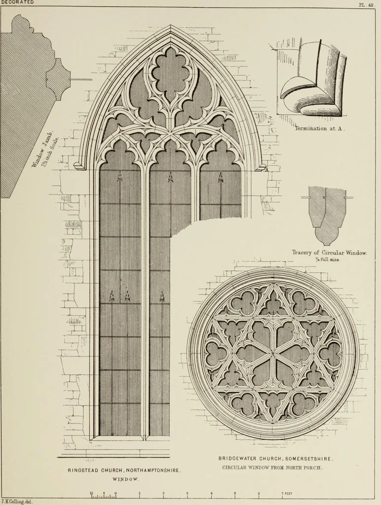 An illustration from Details of Gothic architecture, 1890, leaf 194