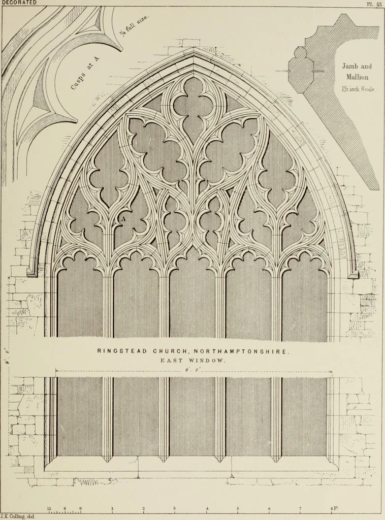 An illustration from Details of Gothic architecture, 1890, leaf 222