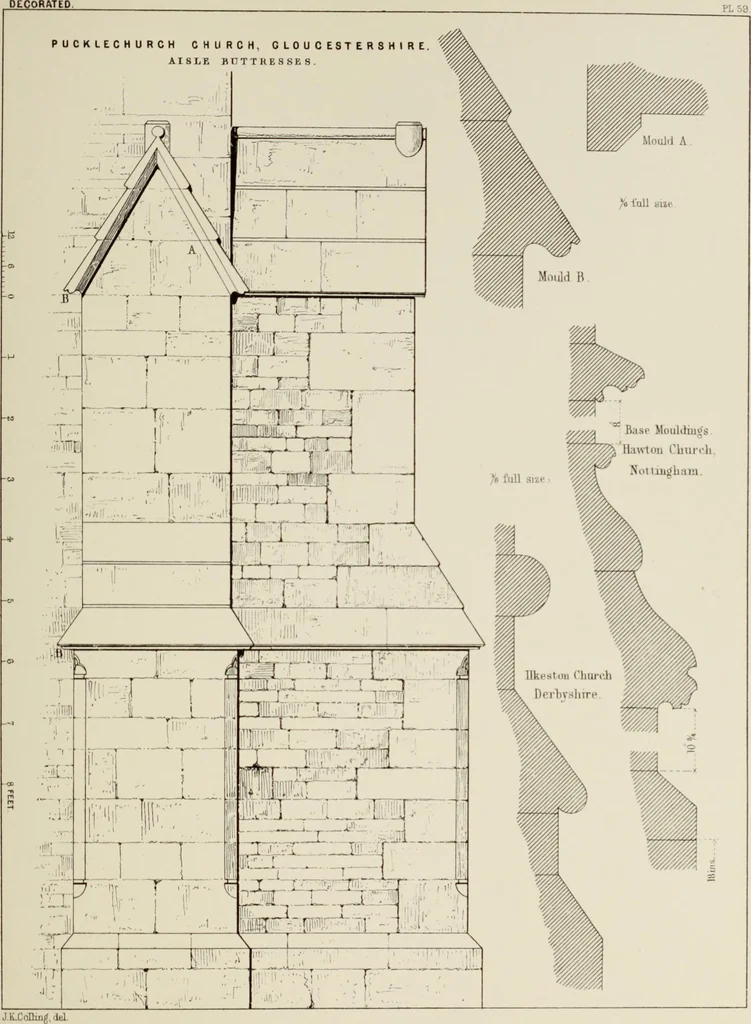 An illustration from Details of Gothic architecture, 1890, leaf 238