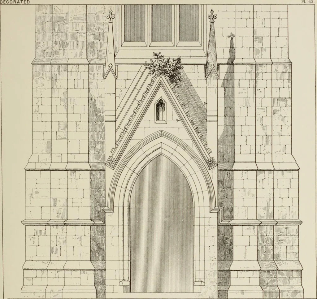 An illustration from Details of Gothic architecture, 1890, leaf 242