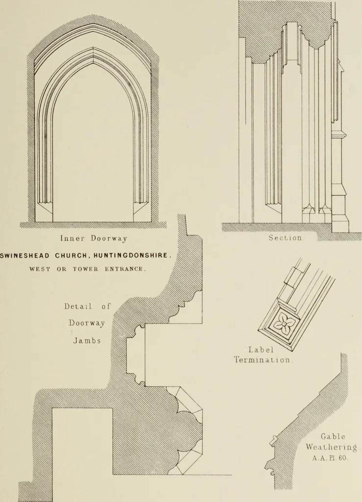 An illustration from Details of Gothic architecture, 1890, leaf 246