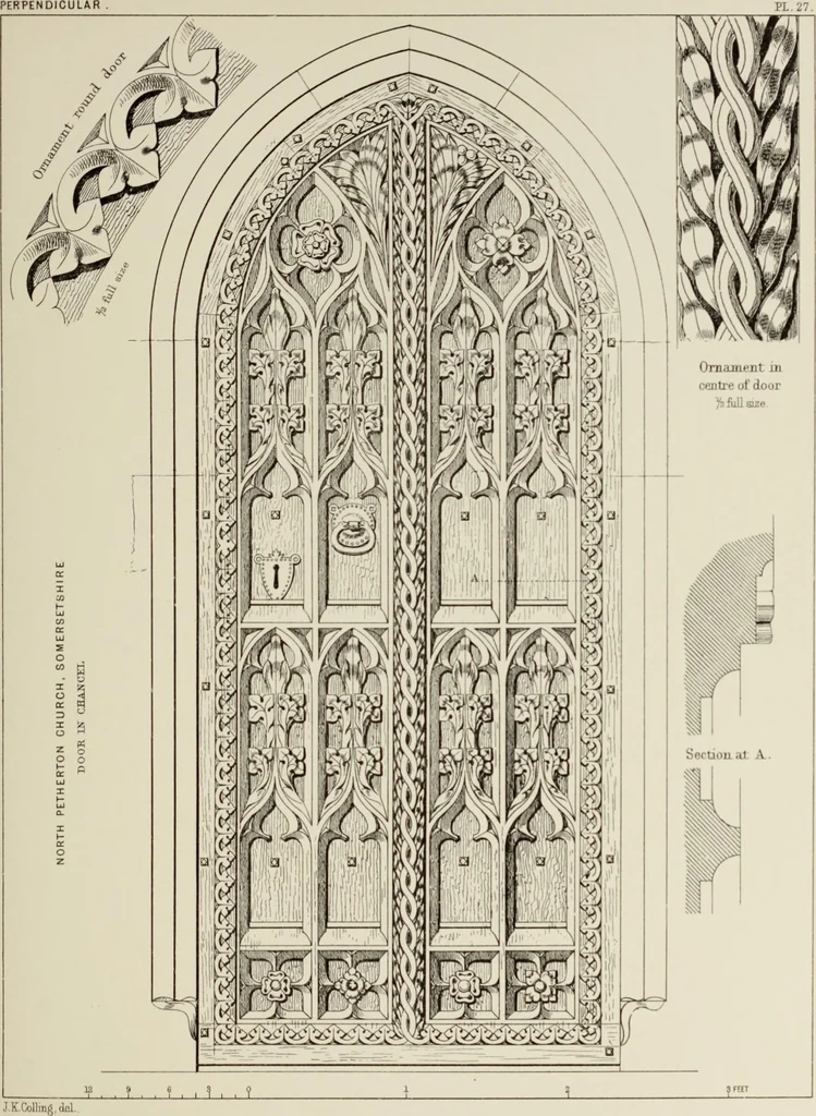 An illustration from Details of Gothic architecture, 1890, leaf 266