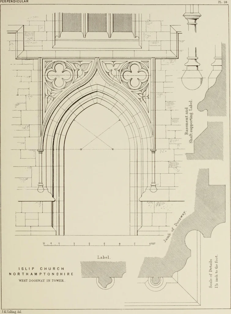 An illustration from Details of Gothic architecture, 1890, leaf 270