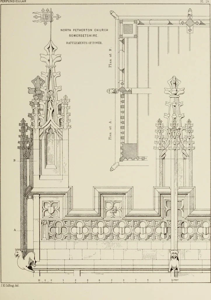 An illustration from Details of Gothic architecture, 1890, leaf 274