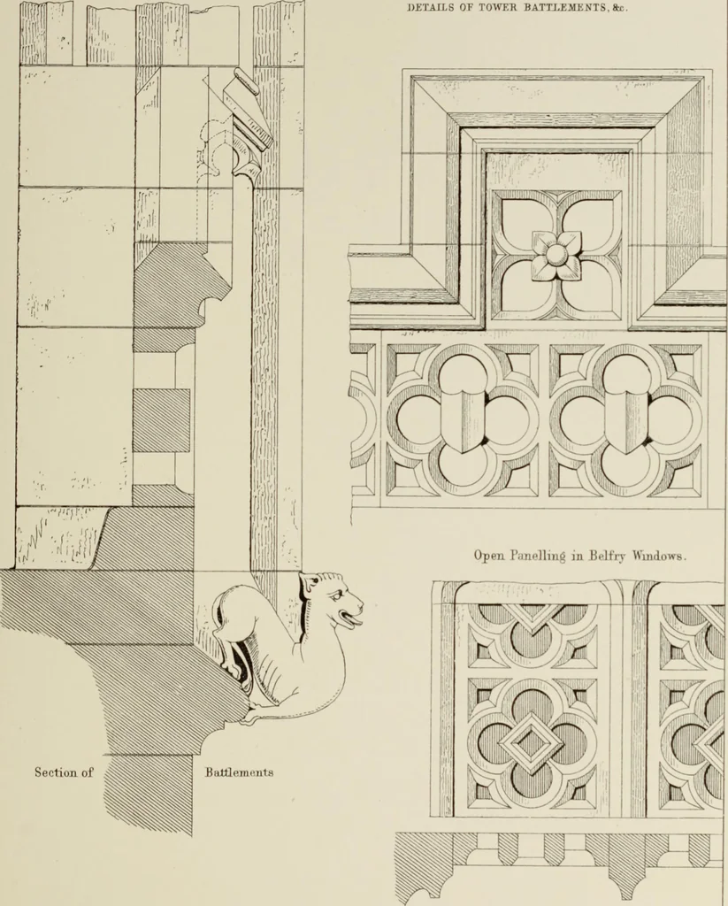An illustration from Details of Gothic architecture, 1890, leaf 282