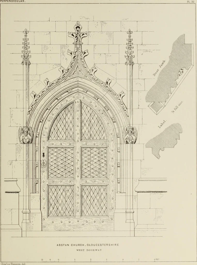 An illustration from Details of Gothic architecture, 1890, leaf 286