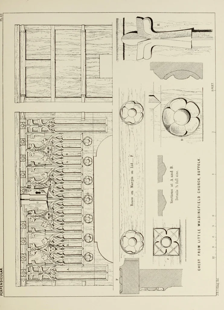 An illustration from Details of Gothic architecture, 1890, leaf 330