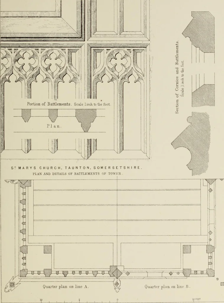 An illustration from Details of Gothic architecture, 1890, leaf 338