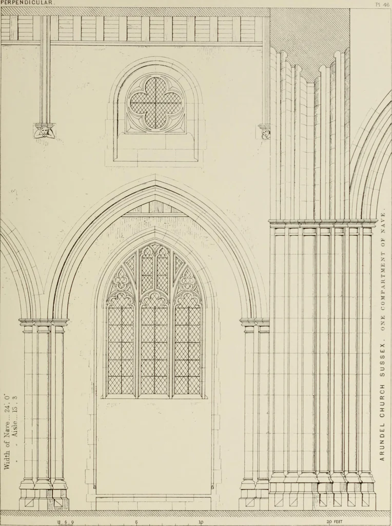 An illustration from Details of Gothic architecture, 1890, leaf 342