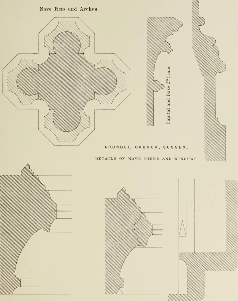 An illustration from Details of Gothic architecture, 1890, leaf 346