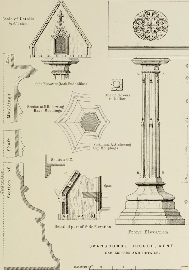 An illustration from Details of Gothic architecture, 1890, leaf 362