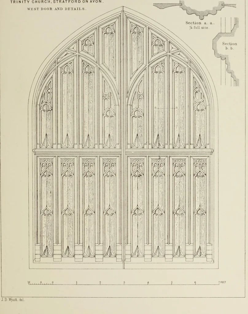 An illustration from Details of Gothic architecture, 1890, leaf 370