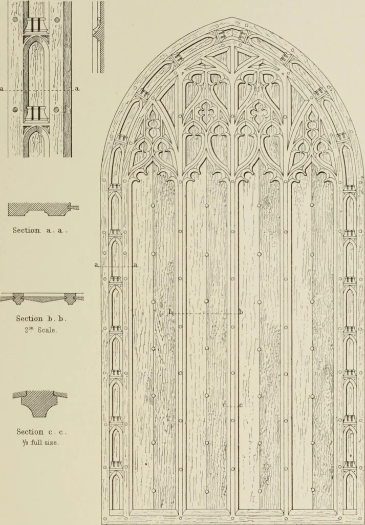 An illustration from Details of Gothic architecture, 1890, leaf 374