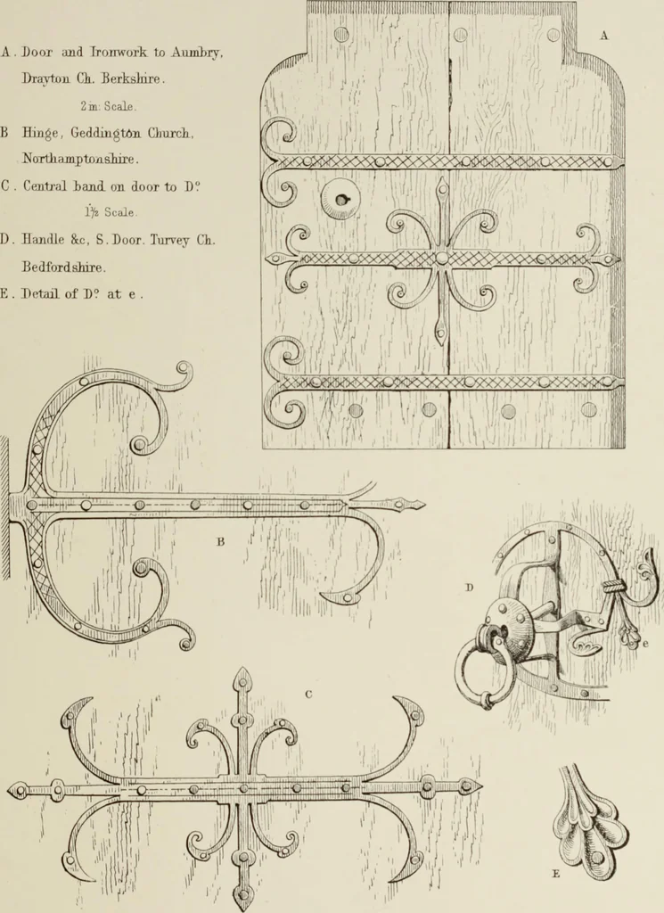 An illustration from Details of Gothic architecture, 1890, leaf 378