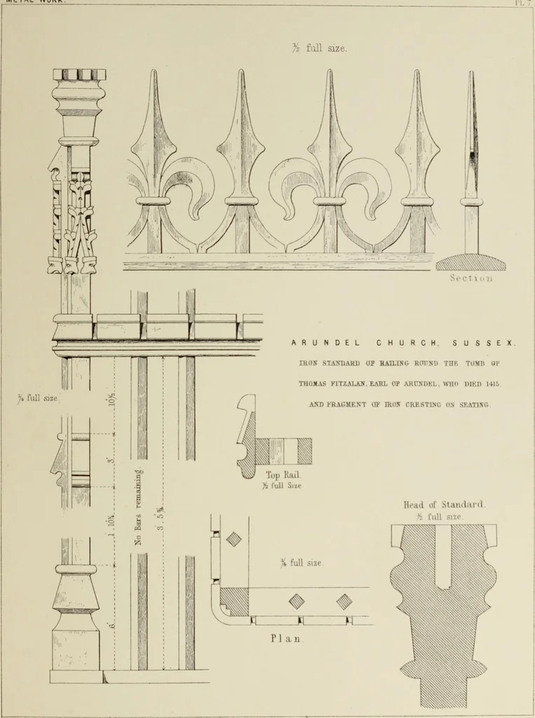 An illustration from Details of Gothic architecture, 1890, leaf 390