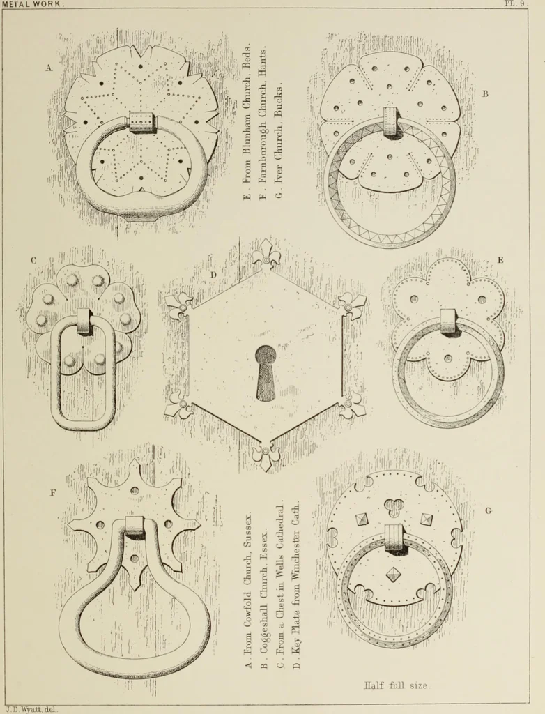 An illustration from Details of Gothic architecture, 1890, leaf 398