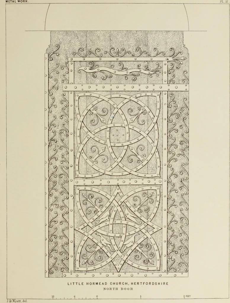 An illustration from Details of Gothic architecture, 1890, leaf 406