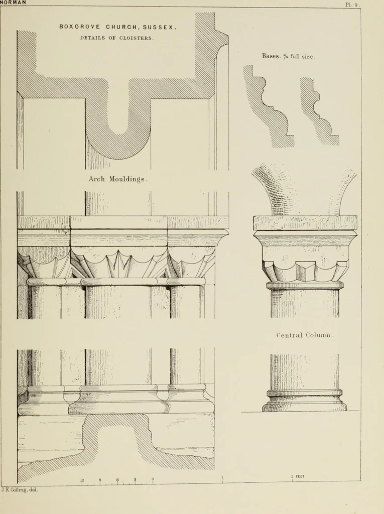 An illustration from Details of Gothic architecture, 1890, leaf 44