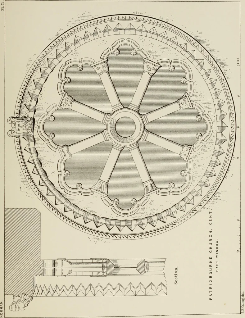 An illustration from Details of Gothic architecture, 1890, leaf 52