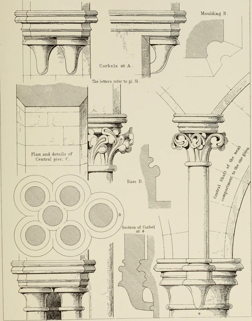 An illustration from Details of Gothic architecture, 1890, leaf 80