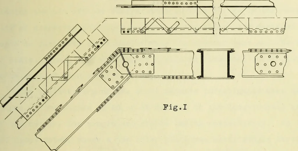 An illustration from Details of highway bridges, 1906, leaf 14