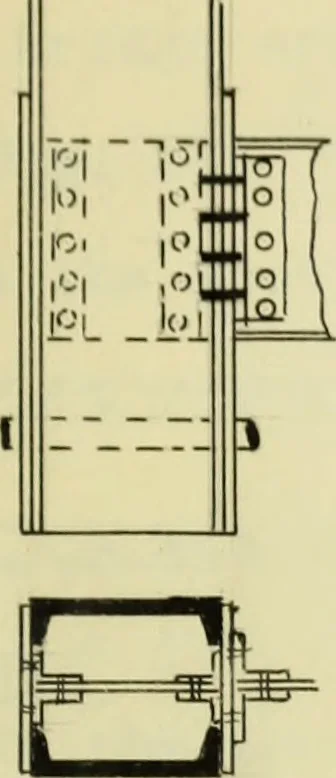An illustration from Details of highway bridges, 1906, leaf 36