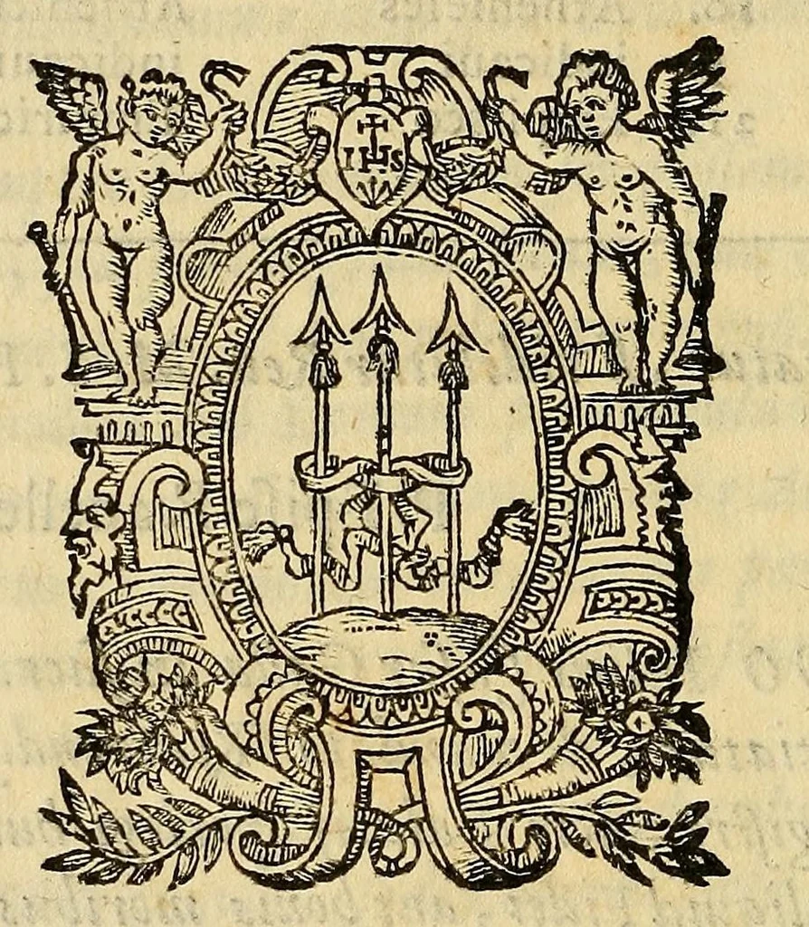 An illustration from De Tiberis inundatione medica disputatio : auctore Marsilio Cagnato ; Epidemia Romana, disputatio scilicet, de illa populari aegritudine, quae anno 1591 & de altera, quae anno 1593 in urbem Romam invasit .., 1599, leaf 78