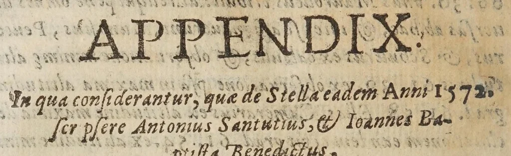 An illustration from De tribvs novis stellis : qvae annis 1572. 1600. 1604. comparuere, libri tres, 1628, leaf 352