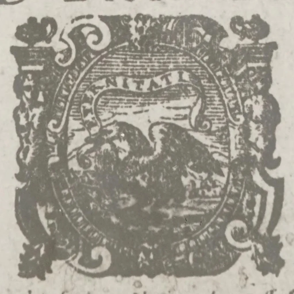 An illustration from De tribvs novis stellis : qvae annis 1572. 1600. 1604. comparuere, libri tres, 1628, leaf 5