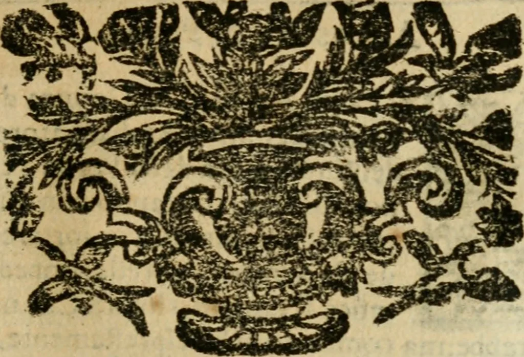 An illustration from Detti memorabili di personaggi illvstri, 1674, leaf 518