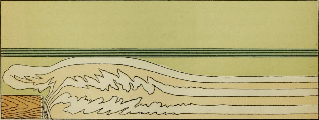 An illustration from Deucalion ; also, The King of the golden river ; The eagle's nest ; Arrows of the chace, 1890, leaf 167