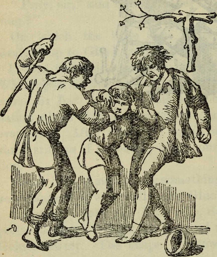 An illustration from Deucalion ; also, The King of the golden river ; The eagle's nest ; Arrows of the chace, 1890, leaf 297
