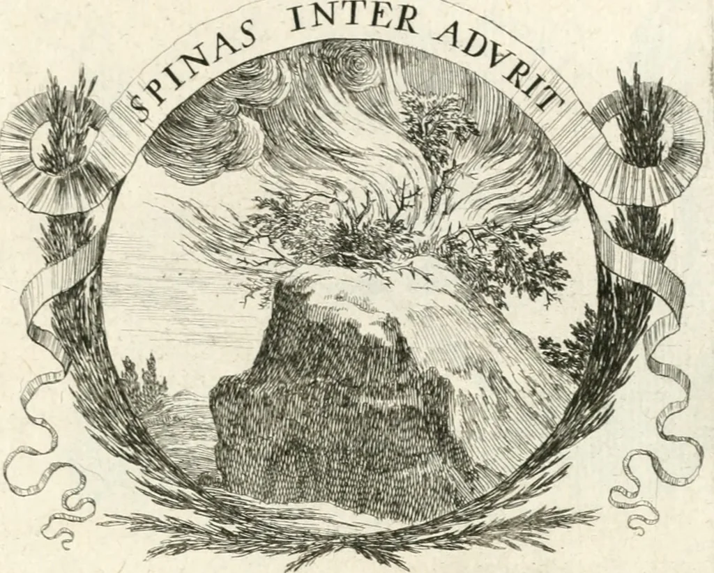An illustration from Deuises heroiques et morales, 1649, leaf 106