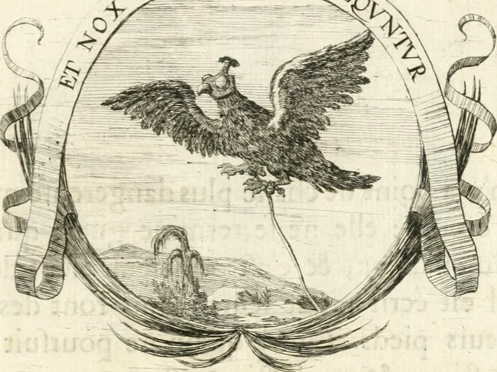 An illustration from Deuises heroiques et morales, 1649, leaf 114
