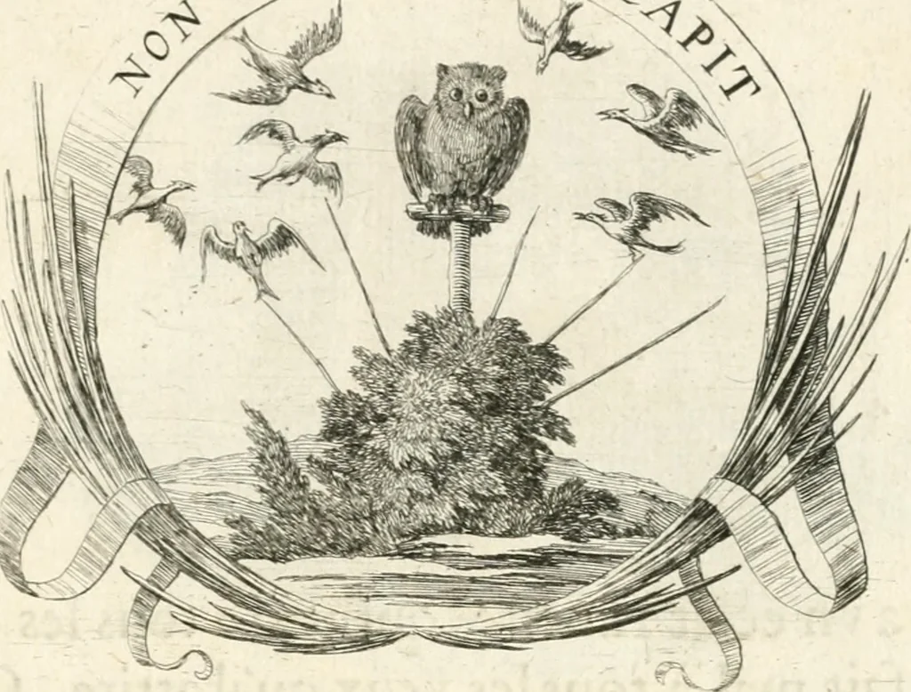 An illustration from Deuises heroiques et morales, 1649, leaf 116