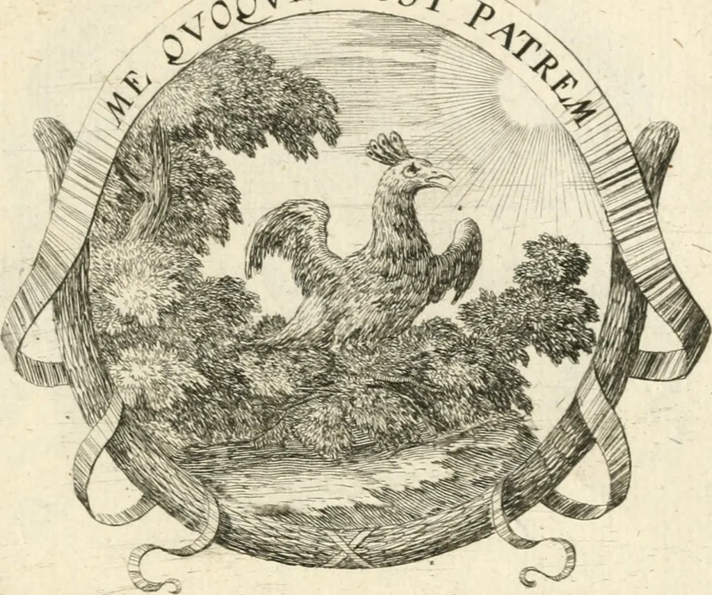 An illustration from Deuises heroiques et morales, 1649, leaf 20