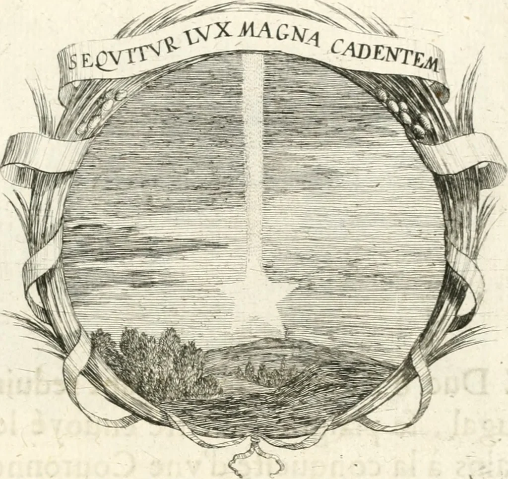 An illustration from Deuises heroiques et morales, 1649, leaf 30
