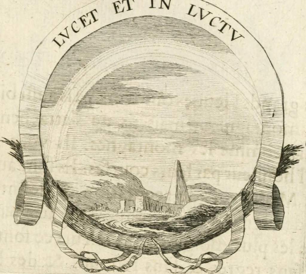 An illustration from Deuises heroiques et morales, 1649, leaf 36