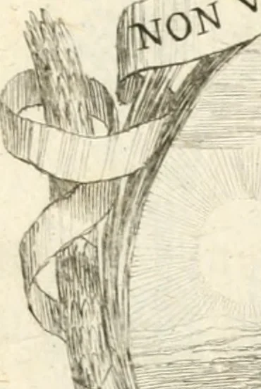 An illustration from Deuises heroiques et morales, 1649, leaf 50