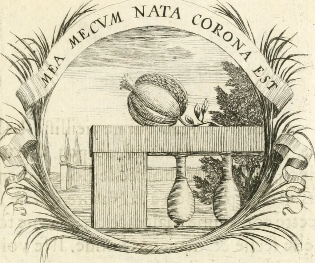 An illustration from Deuises heroiques et morales, 1649, leaf 52