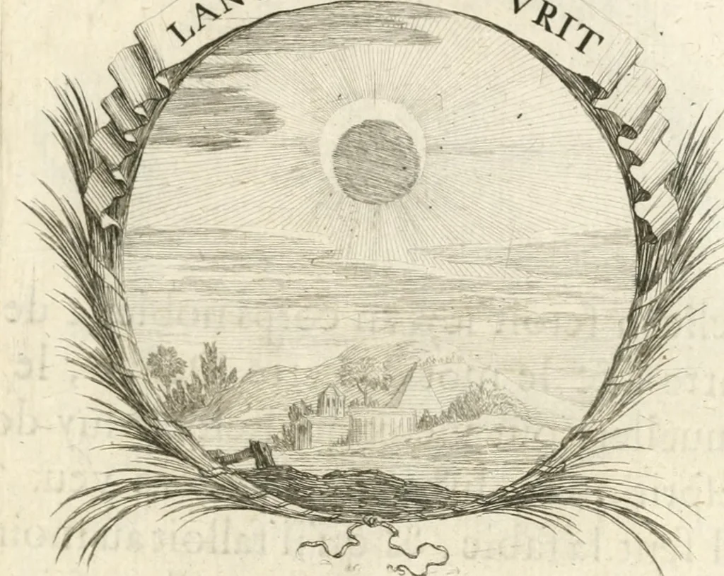 An illustration from Deuises heroiques et morales, 1649, leaf 64