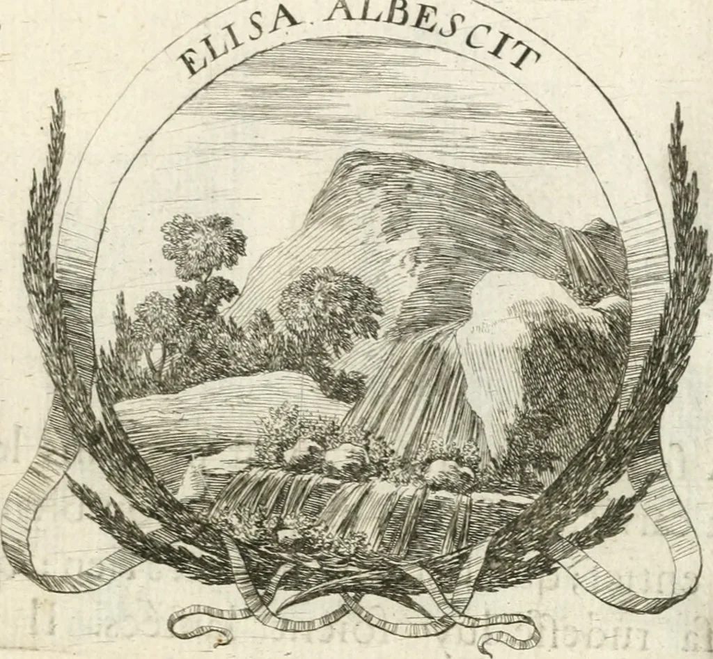 An illustration from Deuises heroiques et morales, 1649, leaf 68