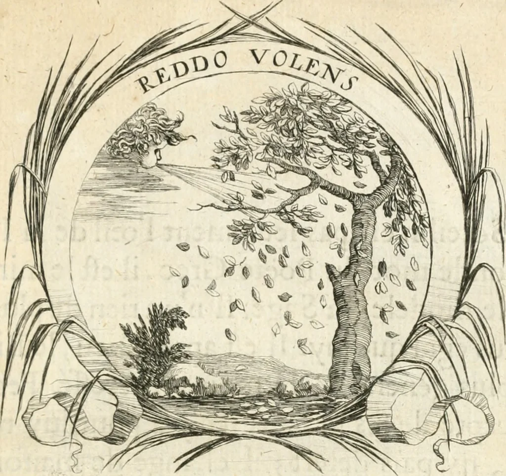 An illustration from Deuises heroiques et morales, 1649, leaf 72