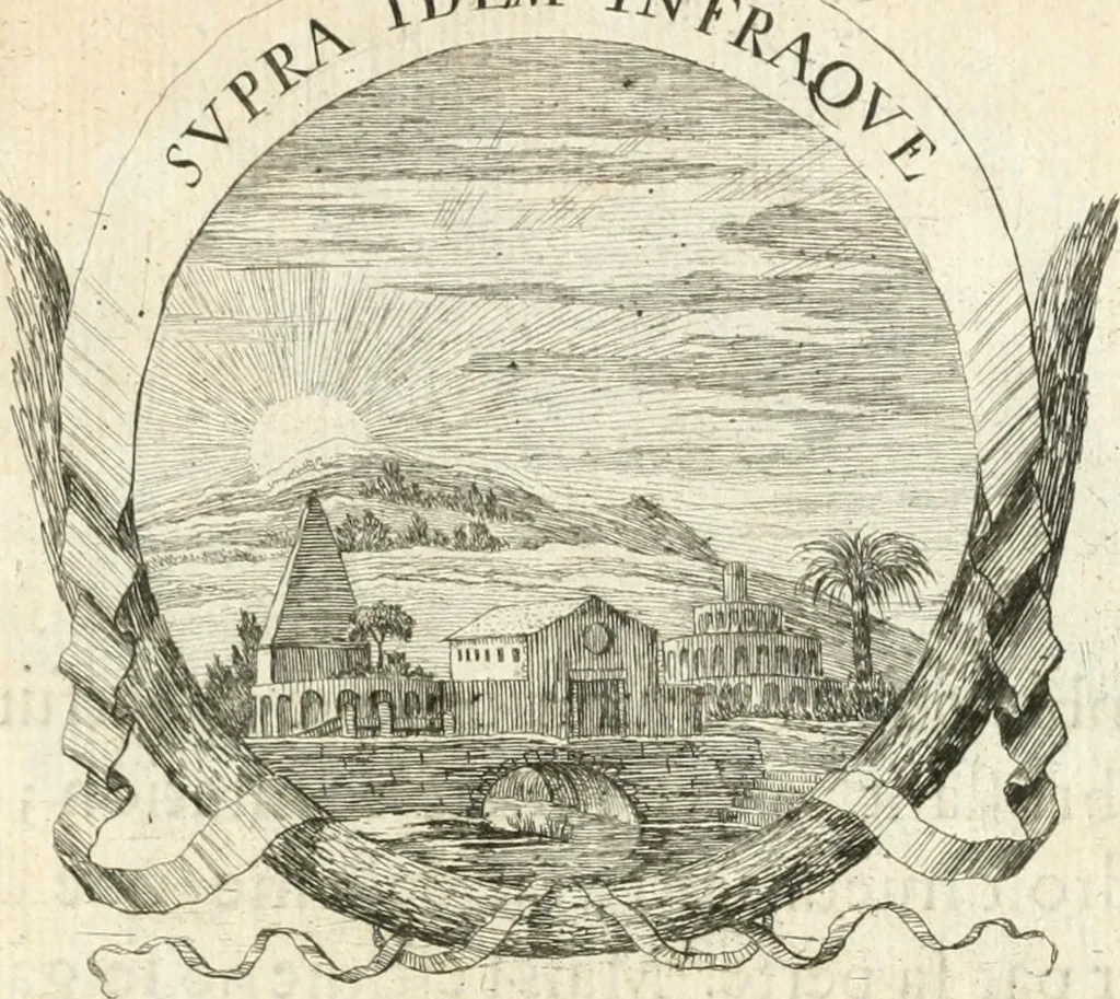 An illustration from Deuises heroiques et morales, 1649, leaf 74