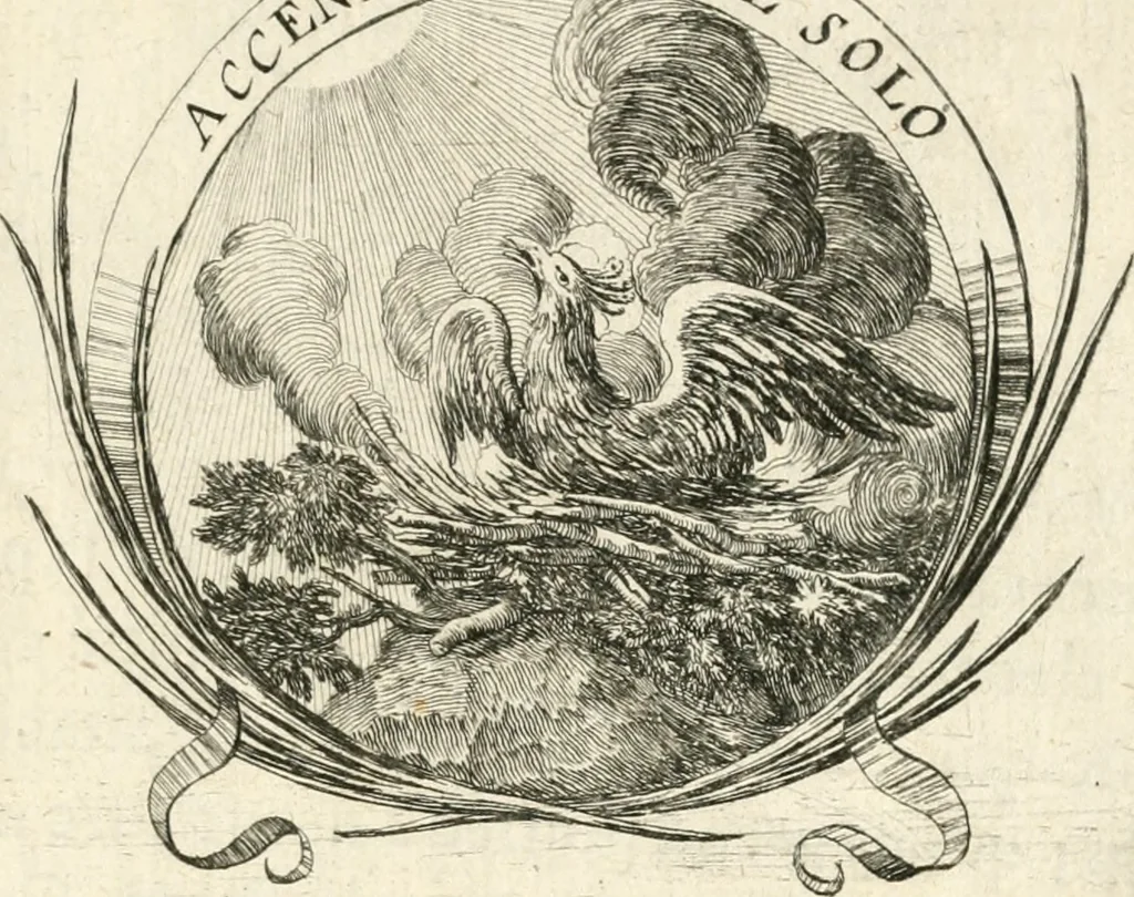 An illustration from Deuises heroiques et morales, 1649, leaf 80
