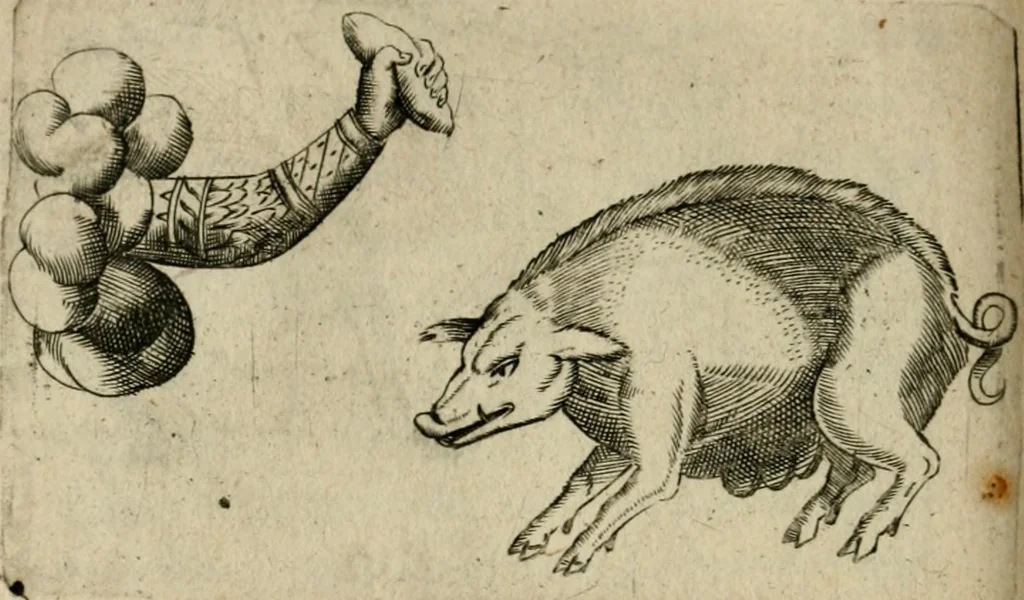 An illustration from Deuises heroiques et emblemes, 1621, leaf 117