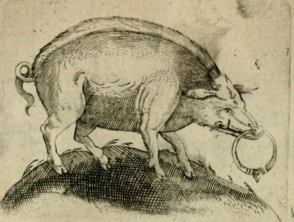 An illustration from Deuises heroiques et emblemes, 1621, leaf 125